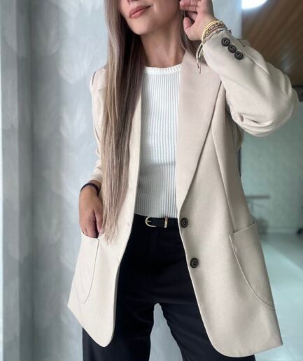 Ref. 005: Blazer formal - nude