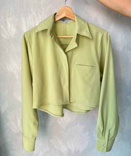 Ref. 020: Camisera corta - verde lima